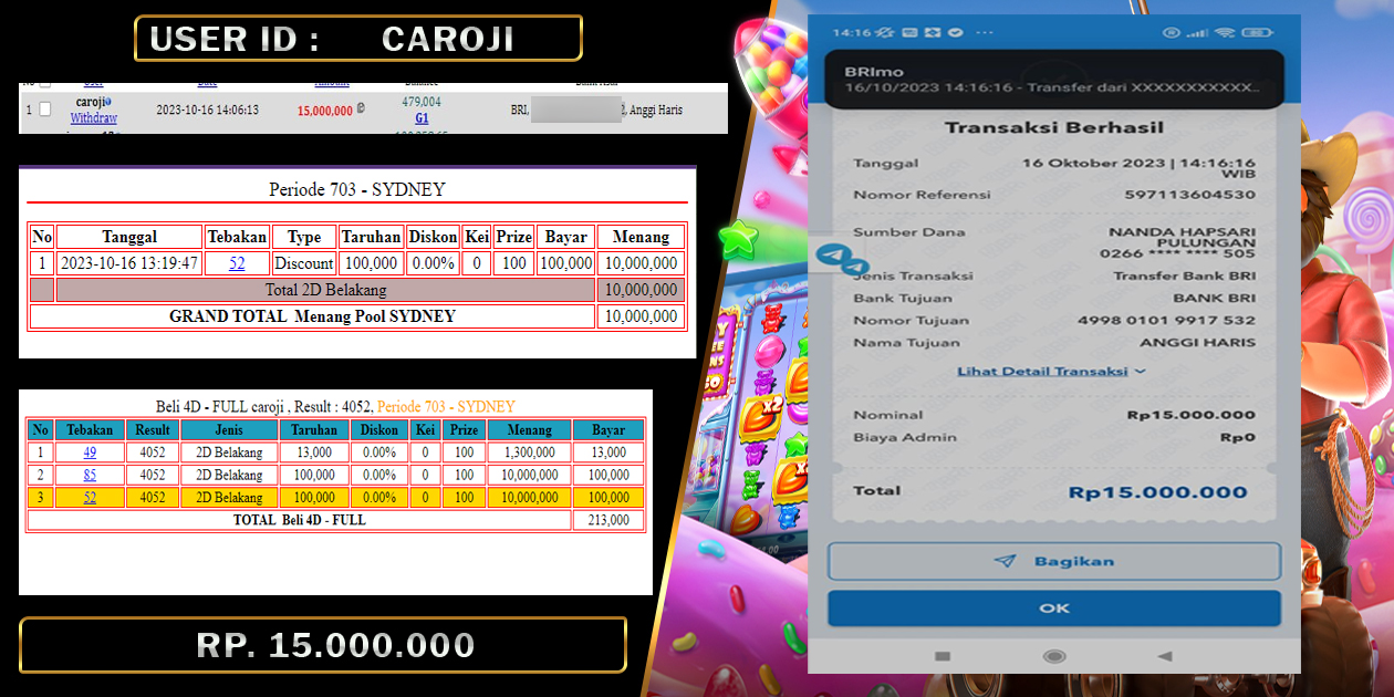 bandar togel web terpercaya